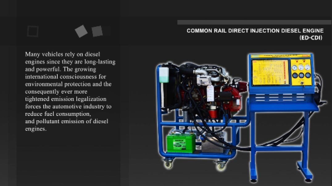 Common Rail Direct Injection Diesel Engine (ED-CDI)