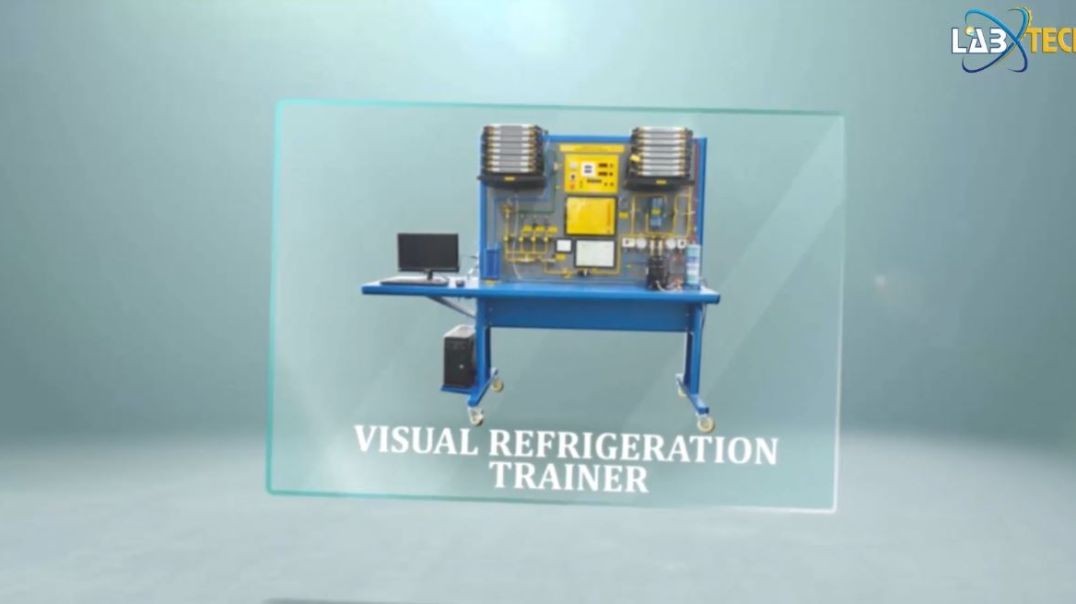⁣GENERAL CYCLE REFRIGERATION TRAINER WITH HERMETIC COMPRESSOR (RBA-GCR-A)