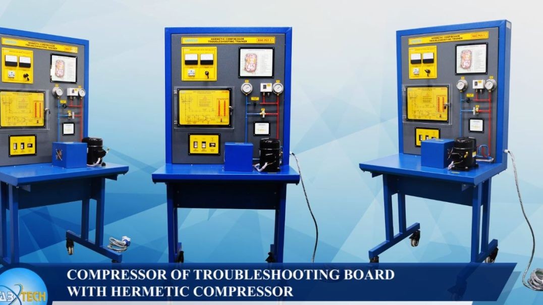 COMPRESSOR TROUBLESHOOTING BOARD WITH HERMETIC COMPRESSOR (RAC-PCF-1)