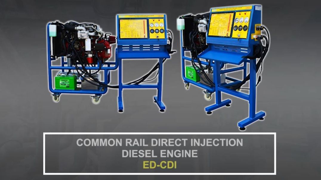 ⁣Common Rail Direct Injection Diesel Engine (ED-CDI)
